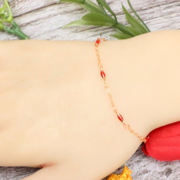 Trendy Bracelet for Girls & Women – Cute, Adjustable & Gift-Ready | MLCRC1902 - Picture 7 of 9